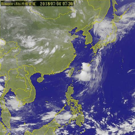 中央 氣象 局 颱風 衛星 雲圖